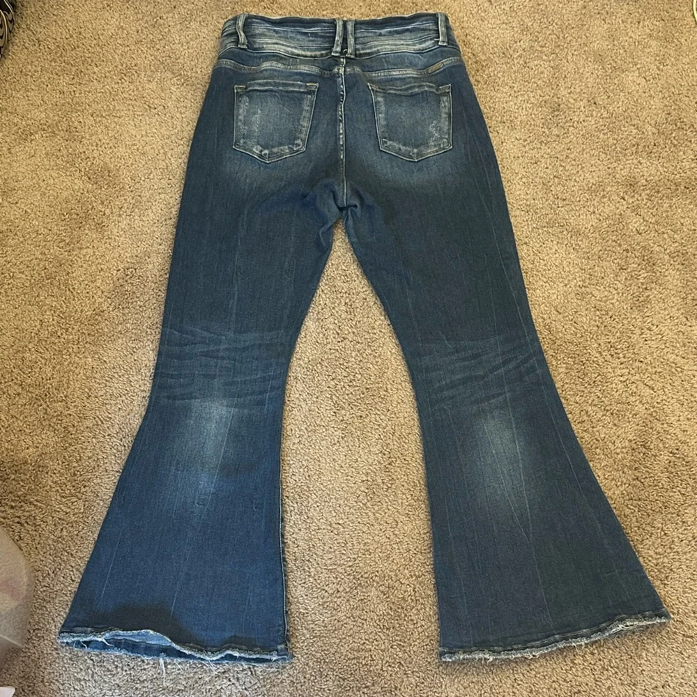 KanCan Dark Blue Flare Jeans Women’s Size 31 - Picture 9 of 9